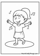 Printable Dance Coloring Pages  Word Searches sketch template