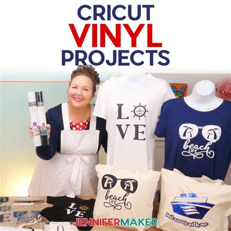 Cricut Vinyl Projects - 100+ Ideas for Easy Vinyl Projects! - Jennifer ...