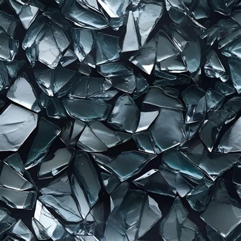 Premium AI Image | Glass shards texture