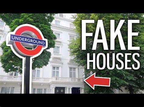 London’s Fake Houses – False Victorian facades with no actual building behind them, created to ...