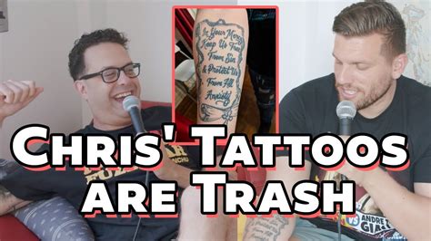 Chris' Tattoos are Trash | Sal Vulcano & Chris Distefano present: Hey Babe! - Clips - YouTube