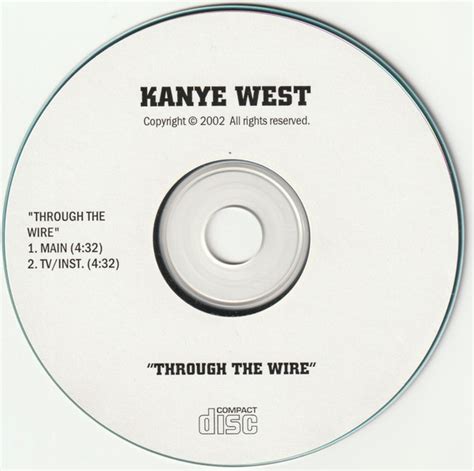 Kanye West - Through The Wire (2002, CDr) | Discogs