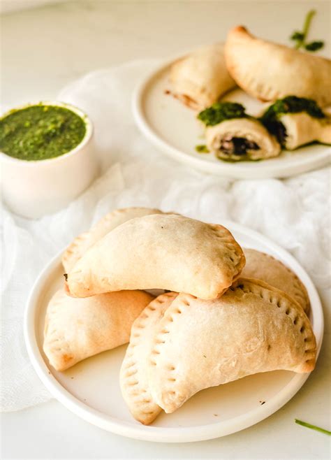 Vegan Empanadas with Chimichurri Sauce | Keeping the Peas