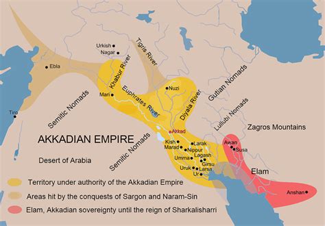 Akkadian empire (2400-2007 BC) | Short history website