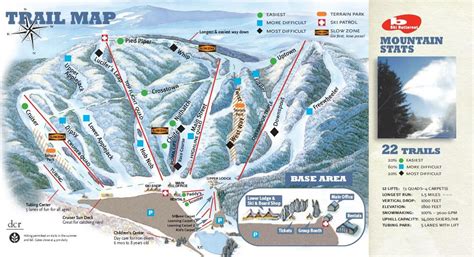 Ski Butternut Trail Map • Piste Map • Panoramic Mountain Map