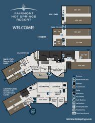 Lodge Map - Fairmont Hot Springs Resort