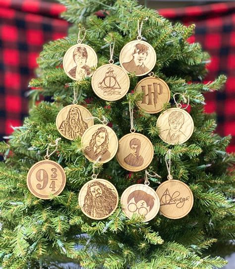 Harry Potter Christmas Ornaments Harry Potter Ornaments | Etsy