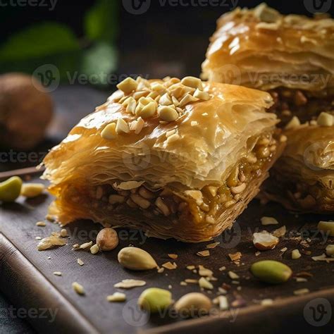 Baklava food of middle east 27074558 Stock Photo at Vecteezy