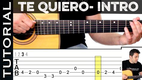 Como tocar la INTRO de TE QUIERO de HOMBRES G | Lecciones de guitarra, Guitarra música ...