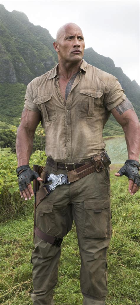 1125x2436 Dwayne Johnson In Jumanji Welcome To The Jungle Iphone XS ...