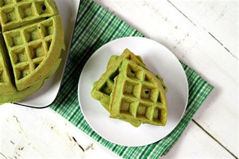 Green Smoothie Waffles - Recipe Girl