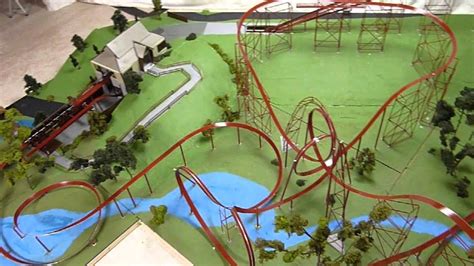 Orient Express - Worlds of Fun - Model Roller Coaster - YouTube