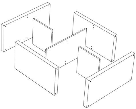 IKEA KALLAX Shelving Unit with Underframe Instruction Manual