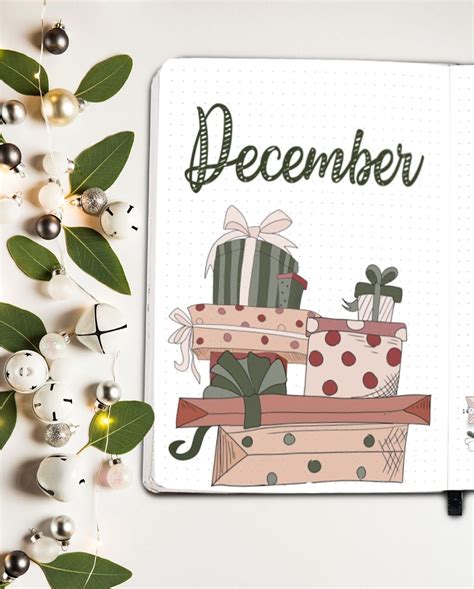 33 December Bullet Journal Cover Page Ideas You Need To See ...