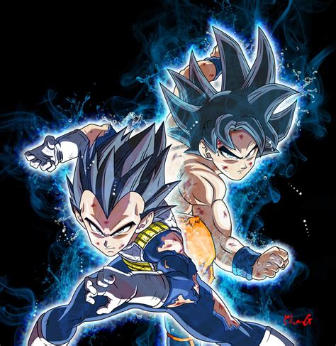 Goku and vegeta by Khangraphist on DeviantArt