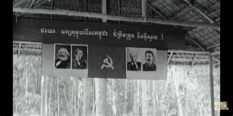 Democratic Kampuchea was one of the few countries to still have Stalin portraits up in the 1970s ...