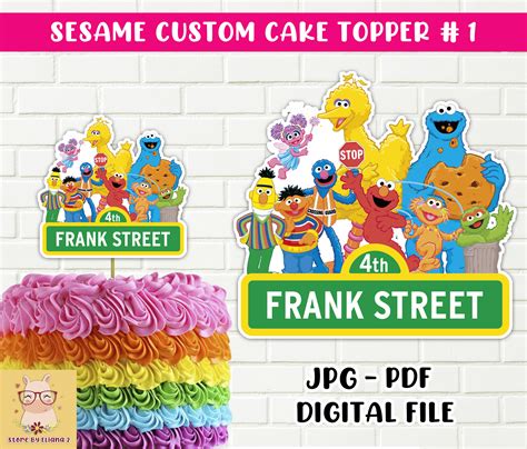 Sesame Street Cake Toppers - Get More Anythink's