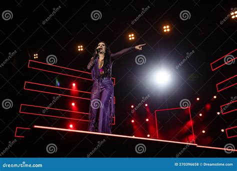 Ukrainian Song Project 2021. Ukrainian Singer Jamala Editorial Stock Photo - Image of tatar ...