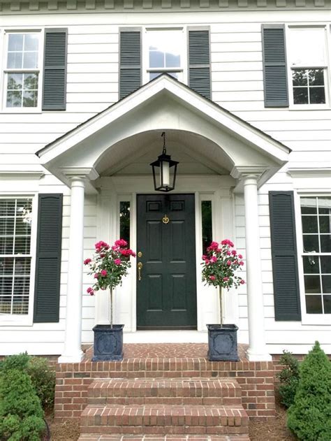 Front Door Style (Spring Edition) - Emily A. Clark | Colonial exterior ...