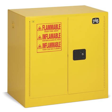 PIG® Flammable Liquid Storage Cabinet - CABK732 - New Pig India