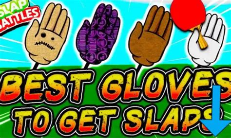 BEST 10 Gloves in Slap Battles (Strongest, Fastest & All Gloves Tier List)