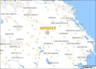 Hanover (United States - USA) map - nona.net