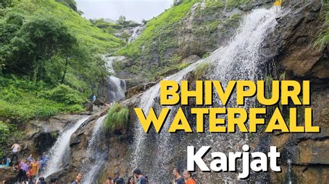 Bhivpuri waterfall | Karjat diaries | places to vist near Mumbai | monsoon trip | daytrip - YouTube