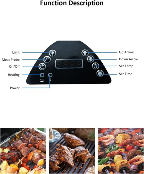 Replacement Digital Control Panel For Masterbuilt Electric Smoker ...