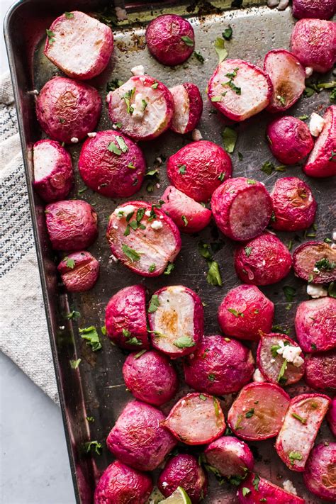 Easy Roasted Radishes - Isabel Eats