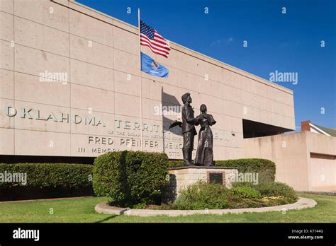 United States, Oklahoma, Guthrie, Oklahoma Territorial Museum Stock ...