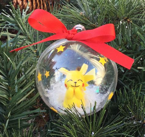 Personalized Pokemon Pikachu Christmas Ornament - Christmas Ornament ...