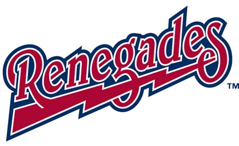 Hudson Valley Renegades Logo - Wordmark Logo - New York-Penn League (NYPL) - Chris Creamer's ...