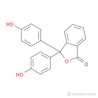 Chemical Structure of Phenolphthalein - C20H14O4 | Mol-Instincts