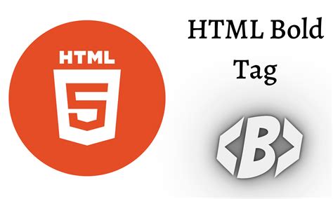 HTML bold tag – How to bold text in HTML?