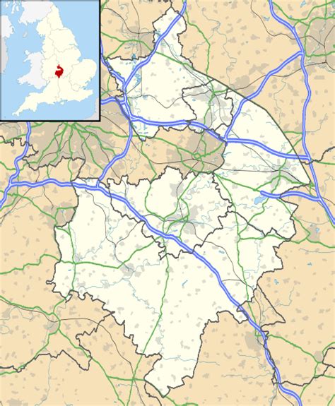 Nuneaton Map and Nuneaton Satellite Image