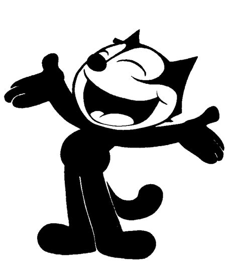 Black Cartoon Cat - Cliparts.co