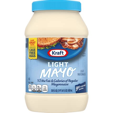 Kraft Light Mayonnaise Nutrition Facts | Besto Blog