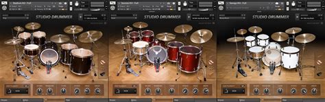 NI Studio Drummer - All 3 Virtual Drum Kits - XpressPads