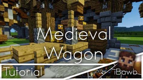 Medieval Wagon (Tutorial Inside) Minecraft Map