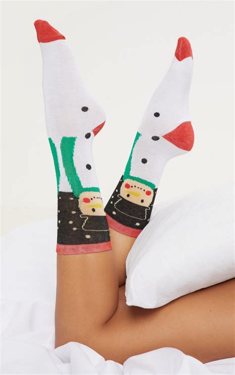 Snowman Christmas Socks | Accessories | PrettyLittleThing