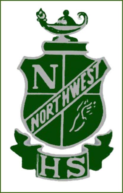 The Northwest High School crest. Oh, so much changed for me there ...