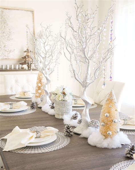 Winter Wonderland Tablescape | Haute & Healthy Living