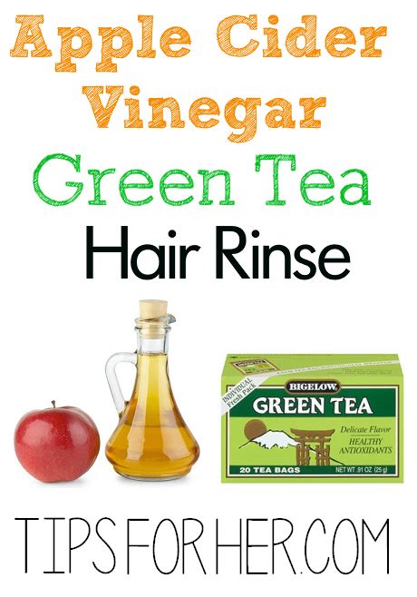 Green Tea Hair Rinse