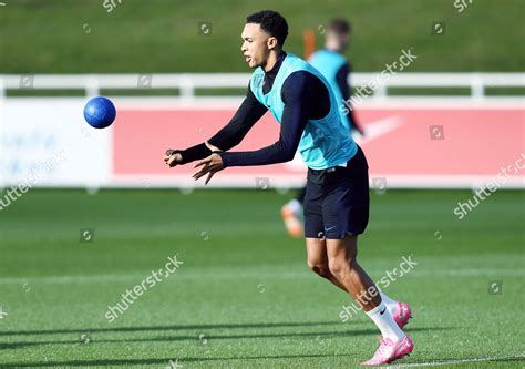 Trent Alexanderarnold England During Training Editorial Stock Photo ...