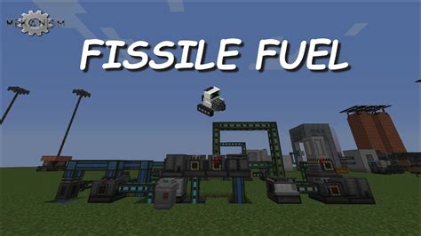 How to create Fissile Fuel in Mekanism - Easy Setup! - YouTube