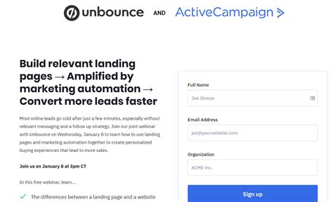 Lead Generation Landing Pages – 6 Best Examples | Taboola