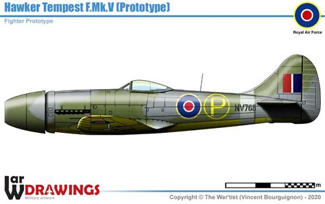 Hawker-Tempest Mk.V Prototype