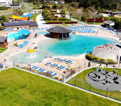 Thermally Heated Lagoon Pool | Lake Taupo Holiday Resort