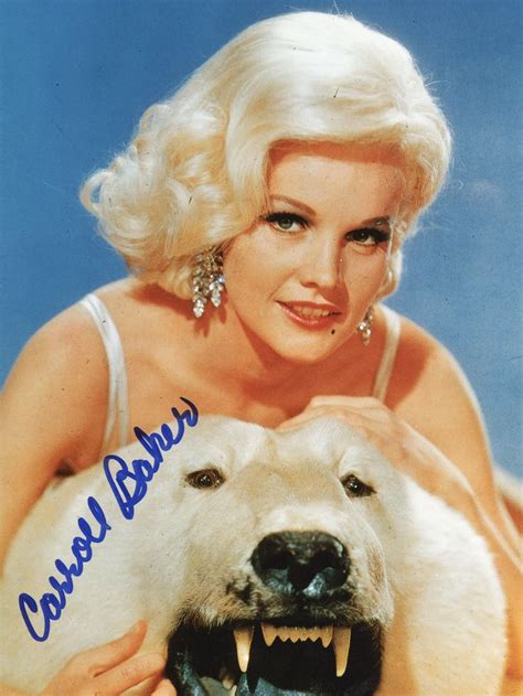 Carroll Baker, Harlow, 1965 | Actor studio, Autographs, Cinema actress