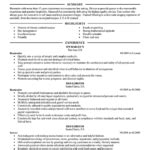 Resume Templates Excel (2) - PROFESSIONAL TEMPLATES | PROFESSIONAL TEMPLATES